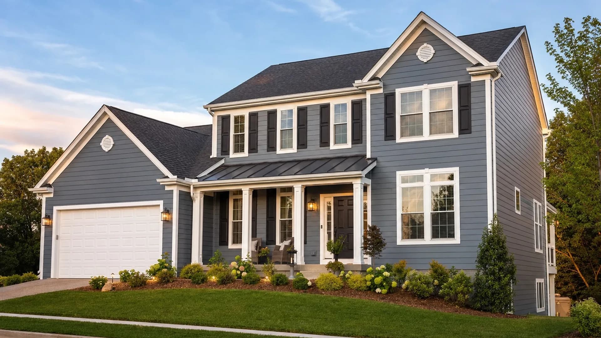 A St. Louis home transformed with new replacement windows and siding