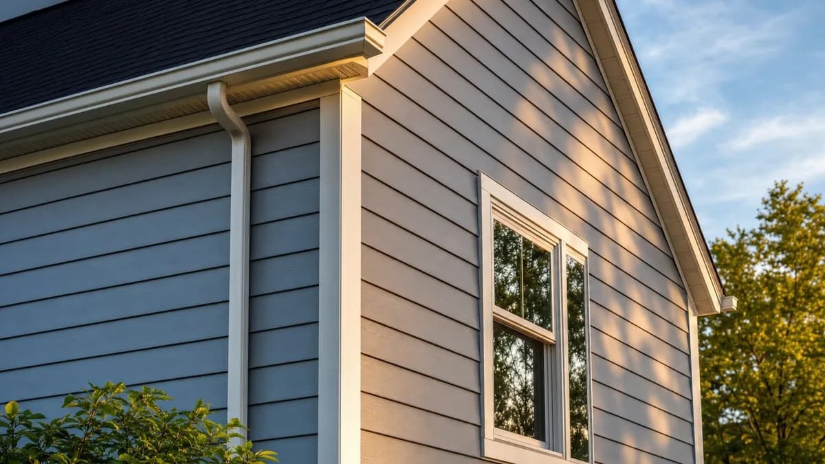A St. Charles home after a full siding replacement